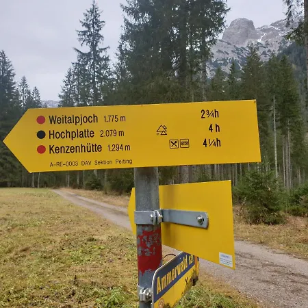 Мини-отель Ammerwald Alm Планзее